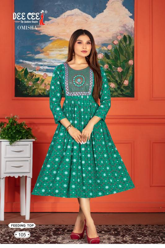 Deecee Omisha Kurti Wholesale catalog