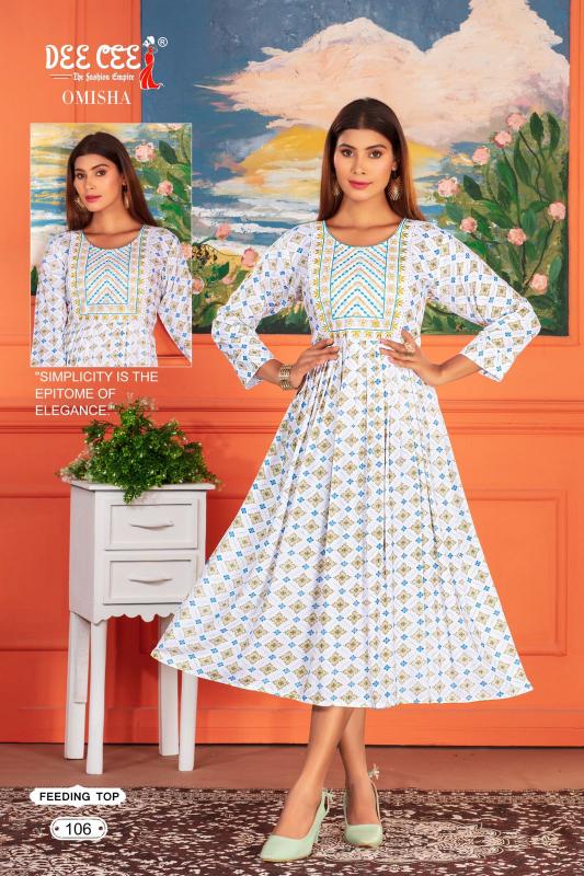 Deecee Omisha Kurti Wholesale catalog