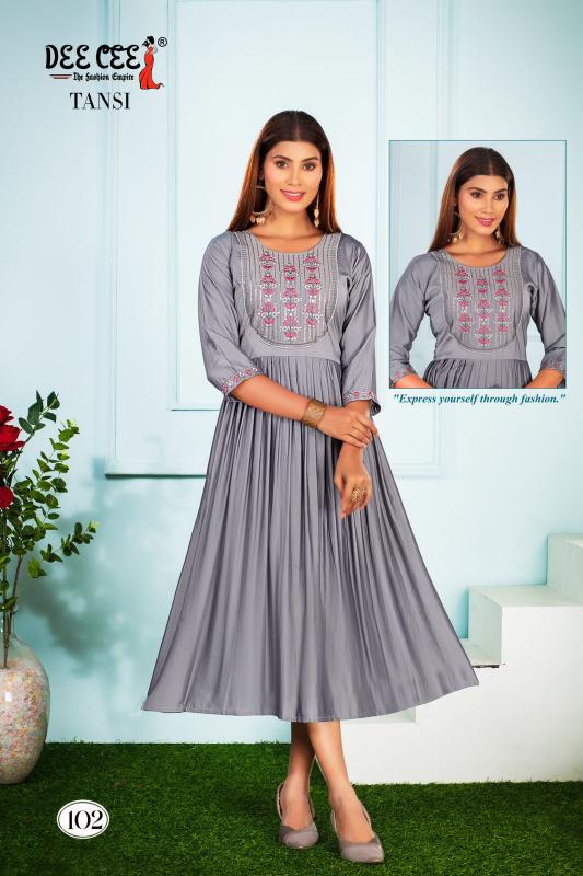 Deecee Rangila Silk Kurti Wholesale catalog