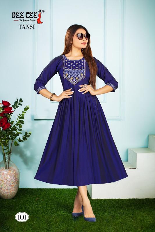Deecee Rangila Silk Kurti Wholesale catalog