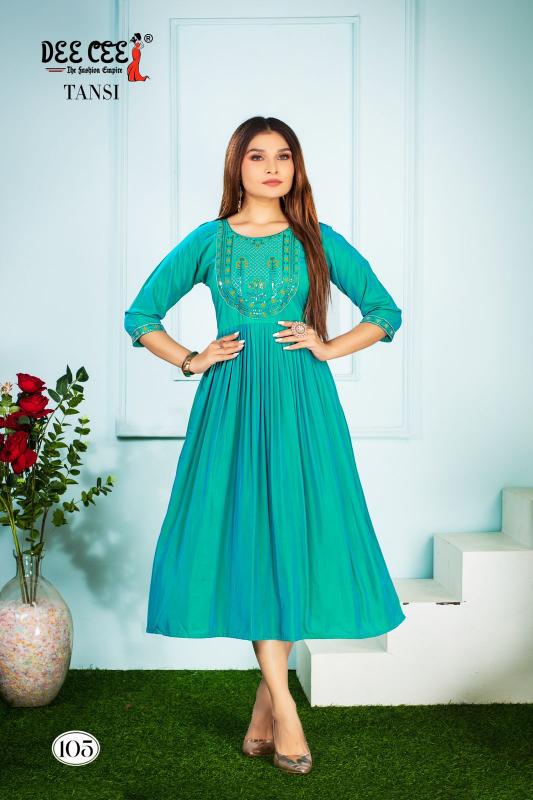 Deecee Rangila Silk Kurti Wholesale catalog