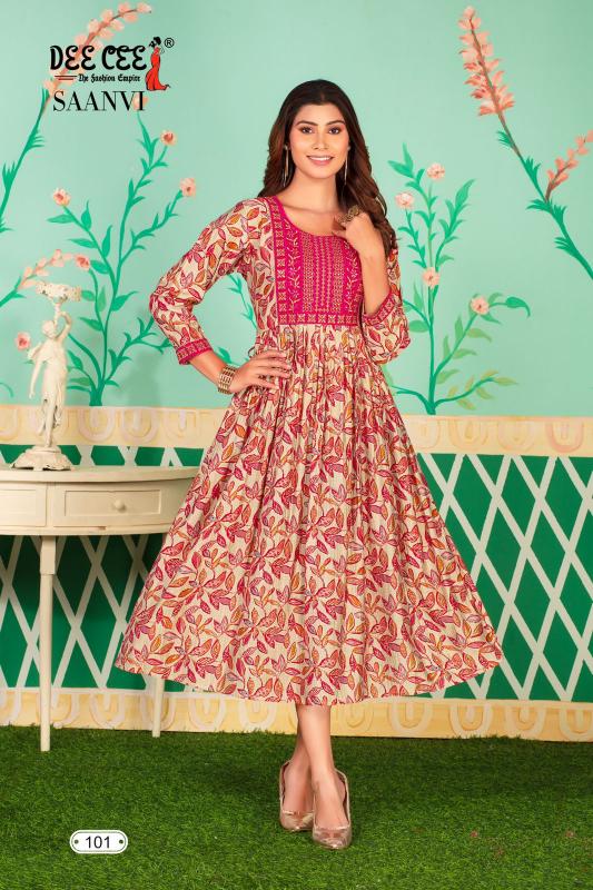 DEECEE Saanvi Long Kurti Wholesale Catalog