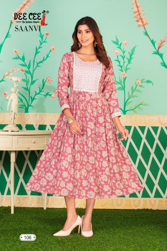 DEECEE Saanvi Long Kurti Wholesale Catalog