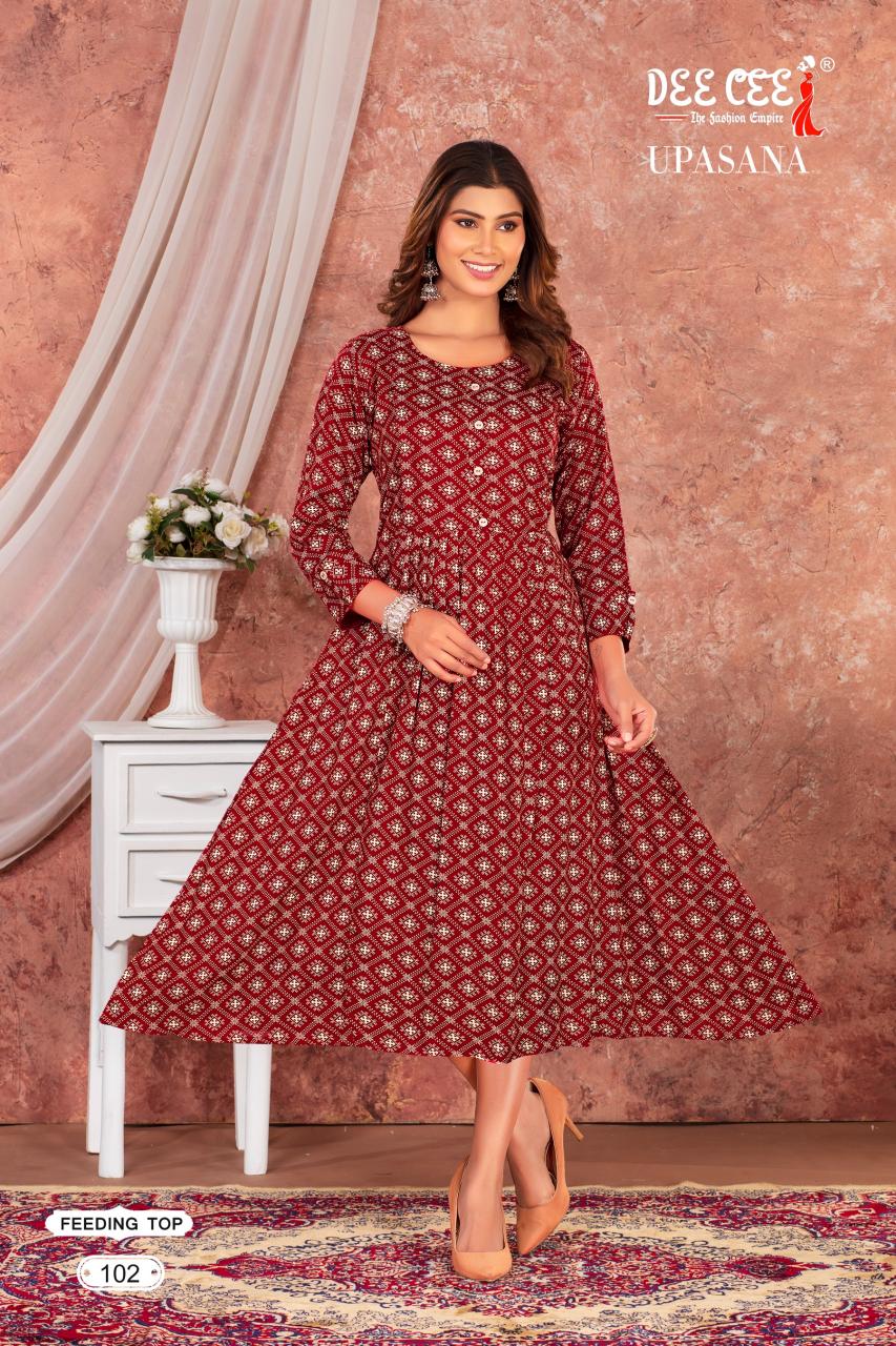 DEECEE UPSANA Kurti Wholesale Catalog