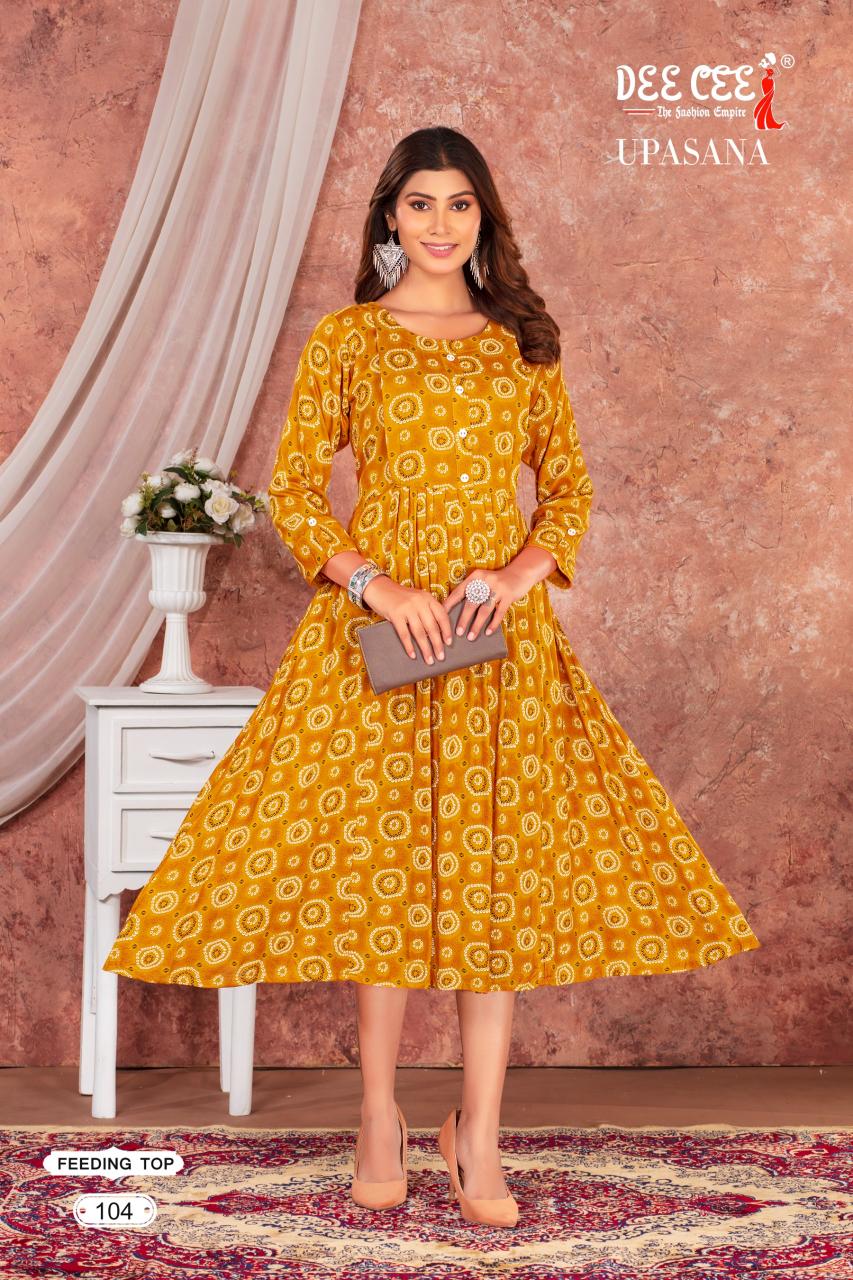 DEECEE UPSANA Kurti Wholesale Catalog