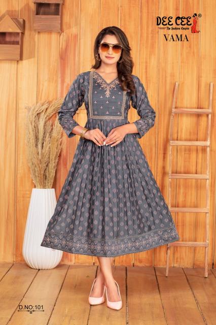 DEECEE VAMA Kurti Wholesale Catalog