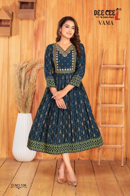 DEECEE VAMA Kurti Wholesale Catalog
