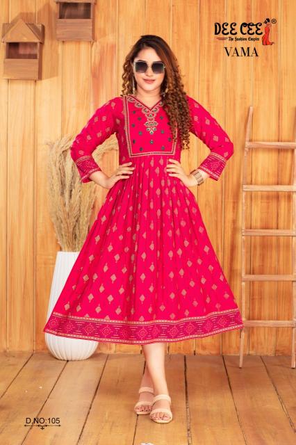 DEECEE VAMA Kurti Wholesale Catalog