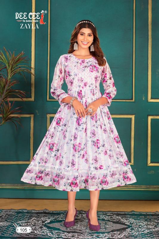 Deecee Zayla Digital Print Kurti Wholesale catalog