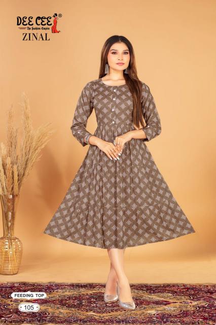 Deecee Zinal Rayon Kurti Wholesale catalog