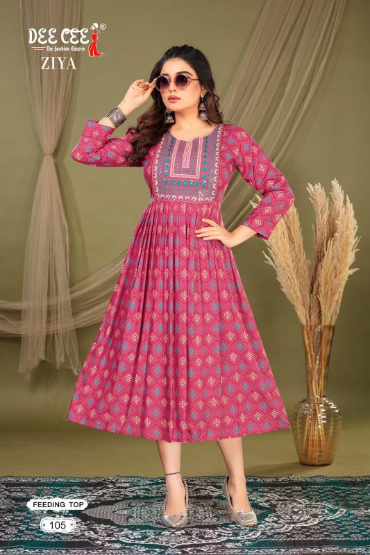 Deecee Ziya Kurti Wholesale catalog