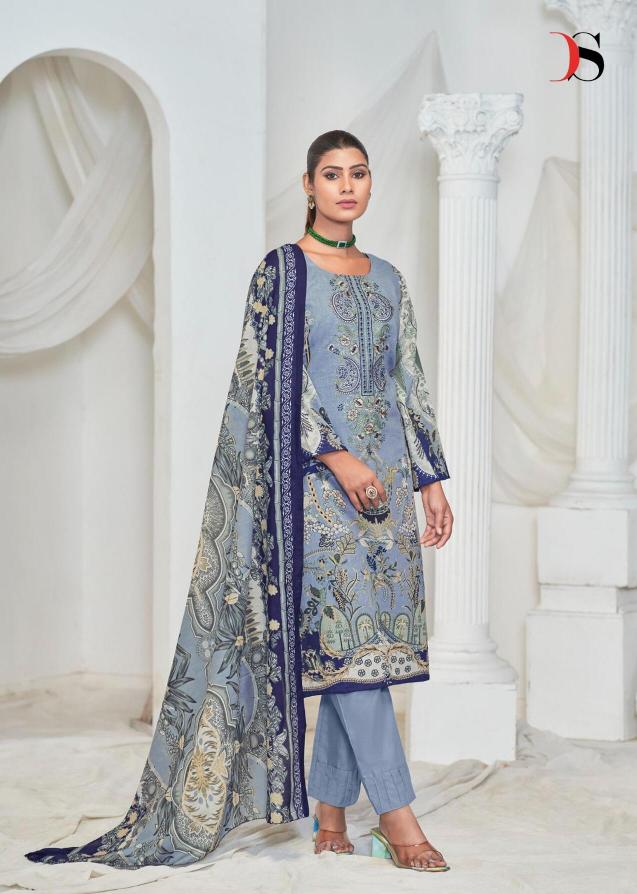 Deepsy Gulnoor Cotton Dupatta Salwar Kameez Wholesale Catalog