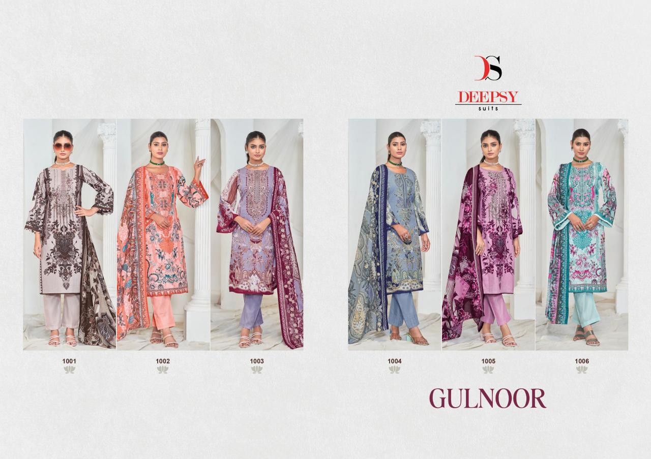 Deepsy Gulnoor Cotton Dupatta Salwar Kameez Wholesale Catalog