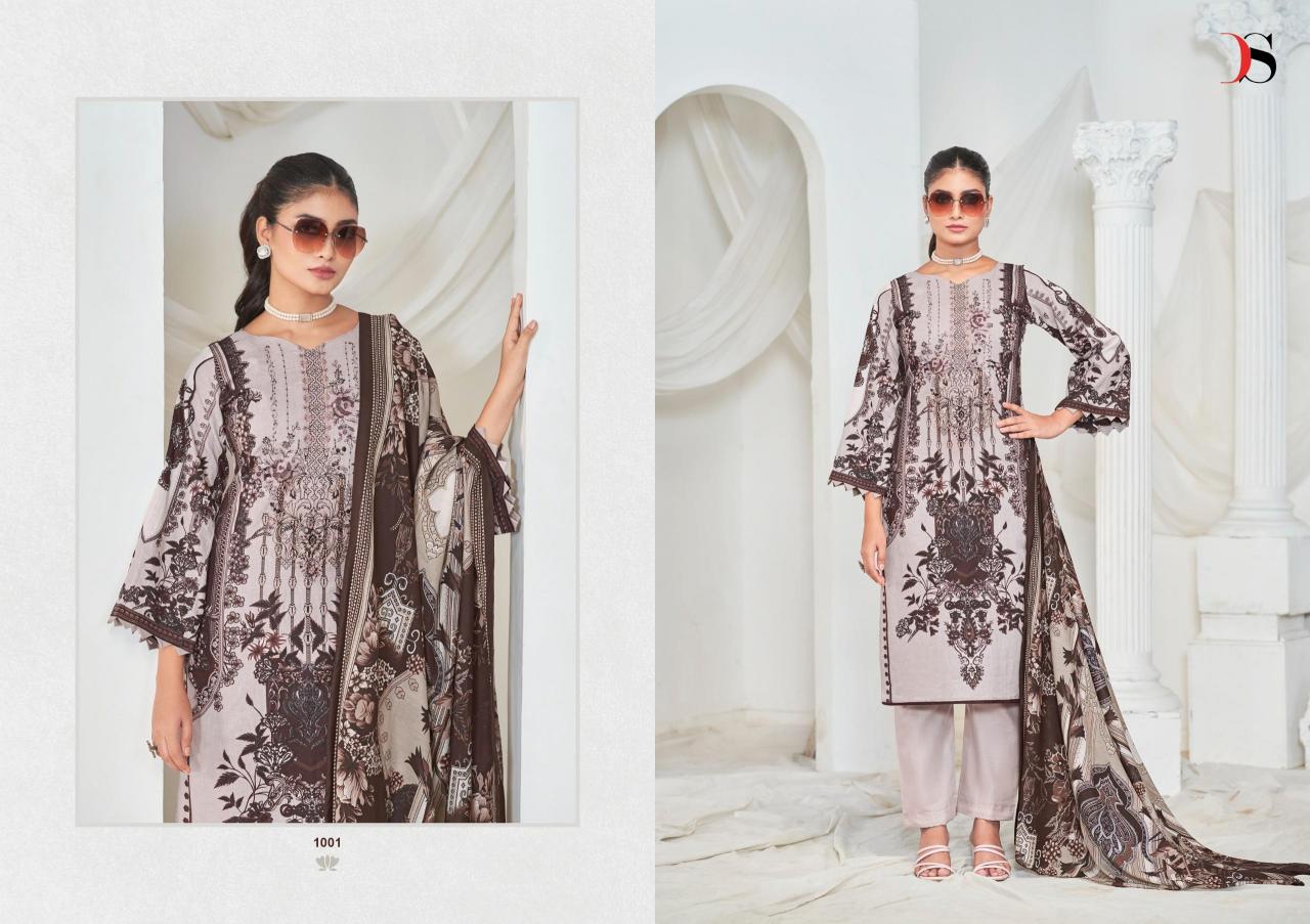 Deepsy Gulnoor Cotton Dupatta Salwar Kameez Wholesale Catalog