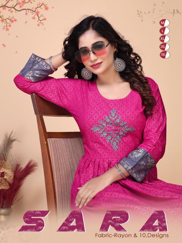 Fashion Talk Sara Vol 0.1 Kurti Wholesale Catalog