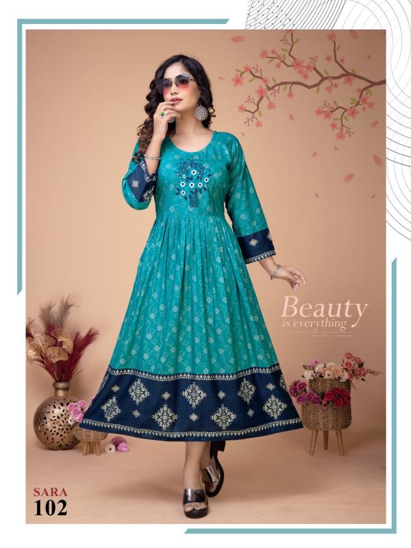 Fashion Talk Sara Vol 0.1 Kurti Wholesale Catalog