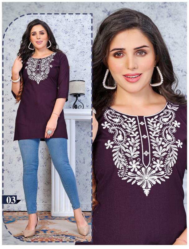 FASHION TALK SHORT & SWEET Kurti Top Wholesale Catalog
