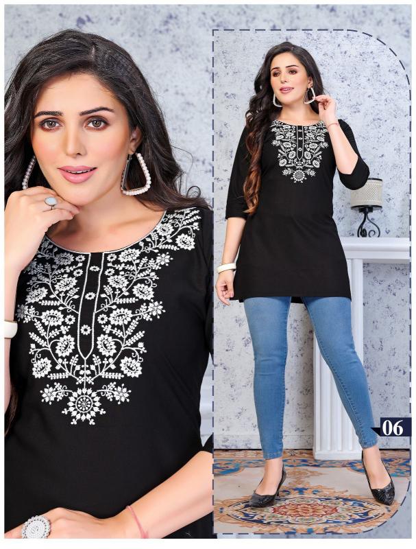 FASHION TALK SHORT & SWEET Kurti Top Wholesale Catalog