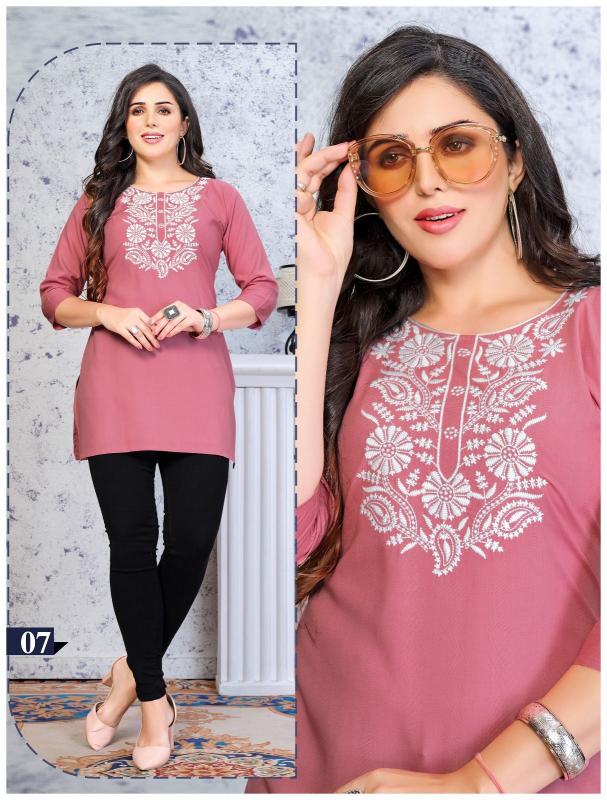 FASHION TALK SHORT & SWEET Kurti Top Wholesale Catalog