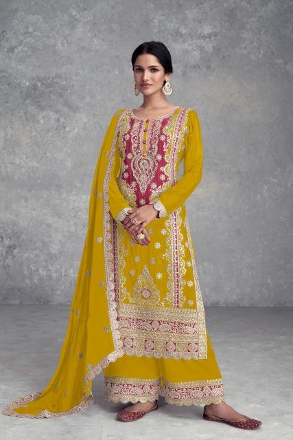 Gulkayra Sayra Chinon Designer Salwar Kameez Wholesale Catalog