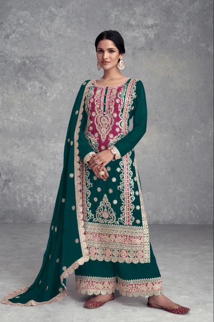 Gulkayra Sayra Chinon Designer Salwar Kameez Wholesale Catalog