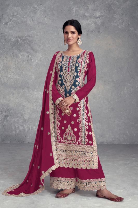 Gulkayra Sayra Chinon Designer Salwar Kameez Wholesale Catalog