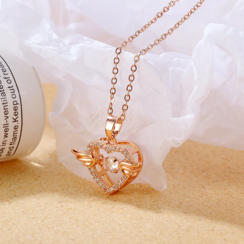 Heart Wing Necklace