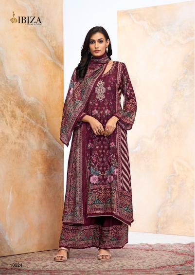 Ibiza Falak Muslin Digital Printed Salwar Kameez Wholesale Catalog