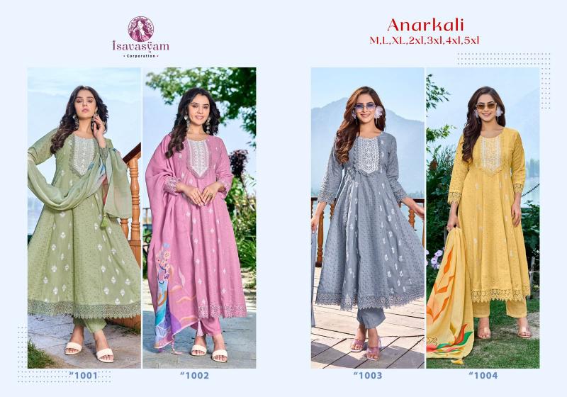 Isavasyam corporation ANARKALI Kurti Wholesale Catalog