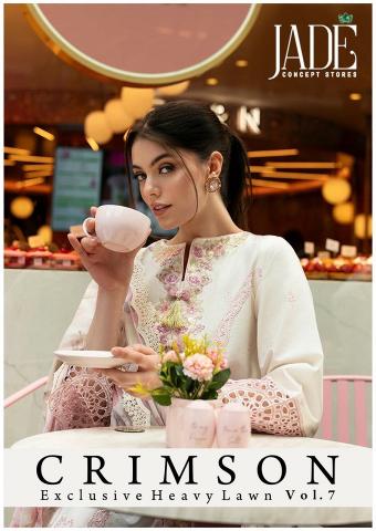 Jade Crimson Vol-7 – Exclusive Heavy Lawn - Wholesale Catalog