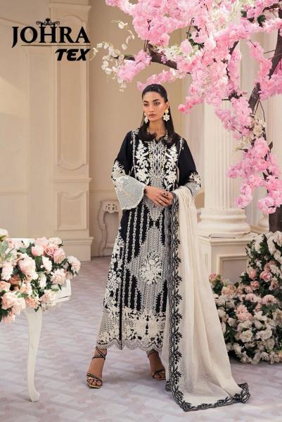 Johra Tex 147 Rayon Embroidered Salwar Kameez Wholesale catalog