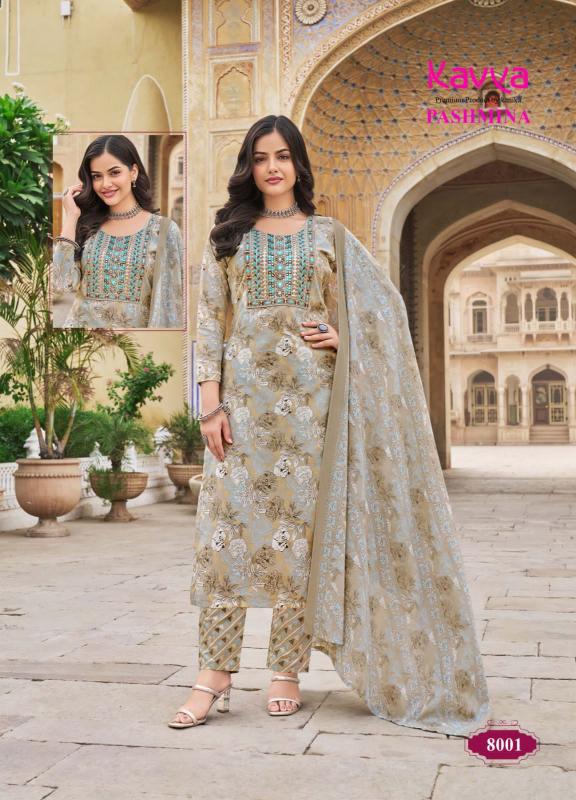 KAVYA  PASHMINA Vol 8 Kurti Wholesale Catalog