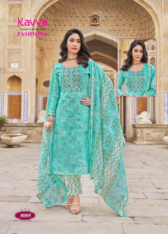 KAVYA  PASHMINA Vol 8 Kurti Wholesale Catalog