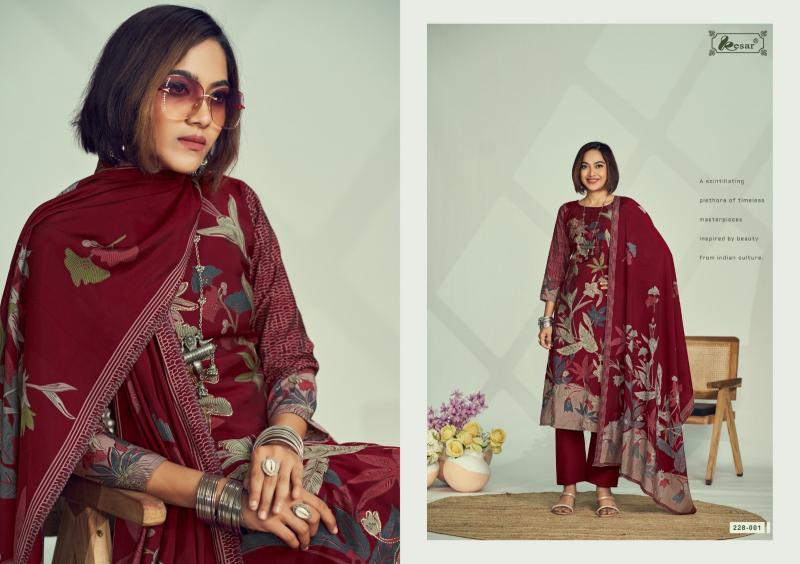 Kesar Shanaya Vol 4 Muslin Viscose Dress Material Wholesale catalog