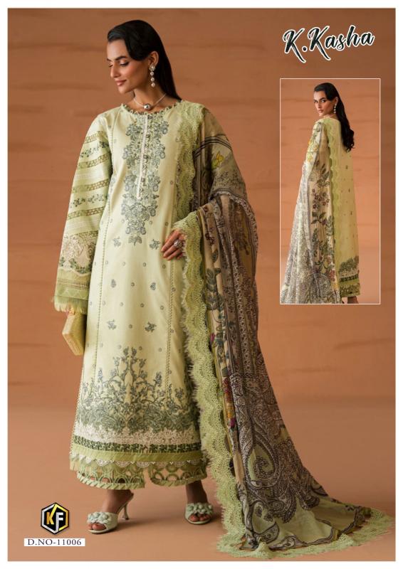 Keval K Kasha Vol 11 Luxury Heavy Cotton Dress Material Wholesale catalog