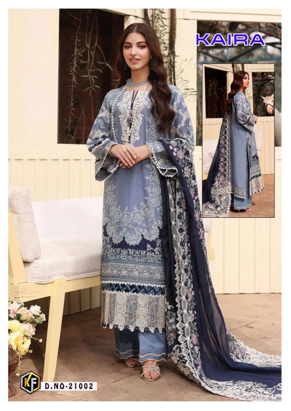 Keval Kaira Vol 21 Heavy Lawn Cotton Dress Material Wholesale Catalog