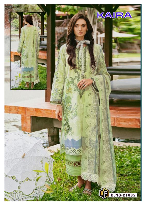 Keval Kaira Vol 21 Heavy Lawn Cotton Dress Material Wholesale Catalog