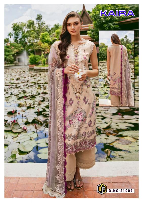 Keval Kaira Vol 21 Heavy Lawn Cotton Dress Material Wholesale Catalog