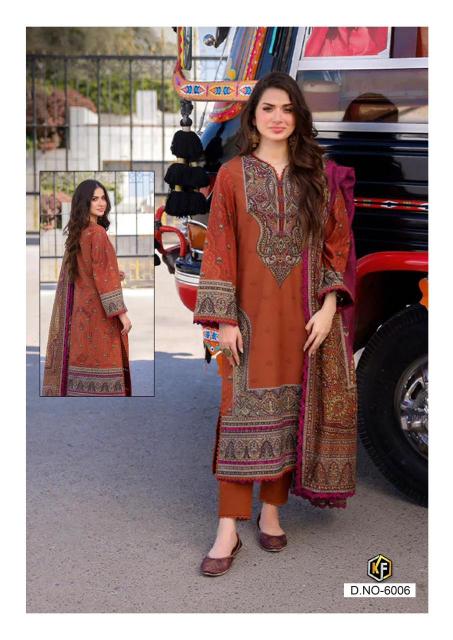 Keval Rangrez Vol 6 Karachi Cotton Dress Material Wholesale Catalog