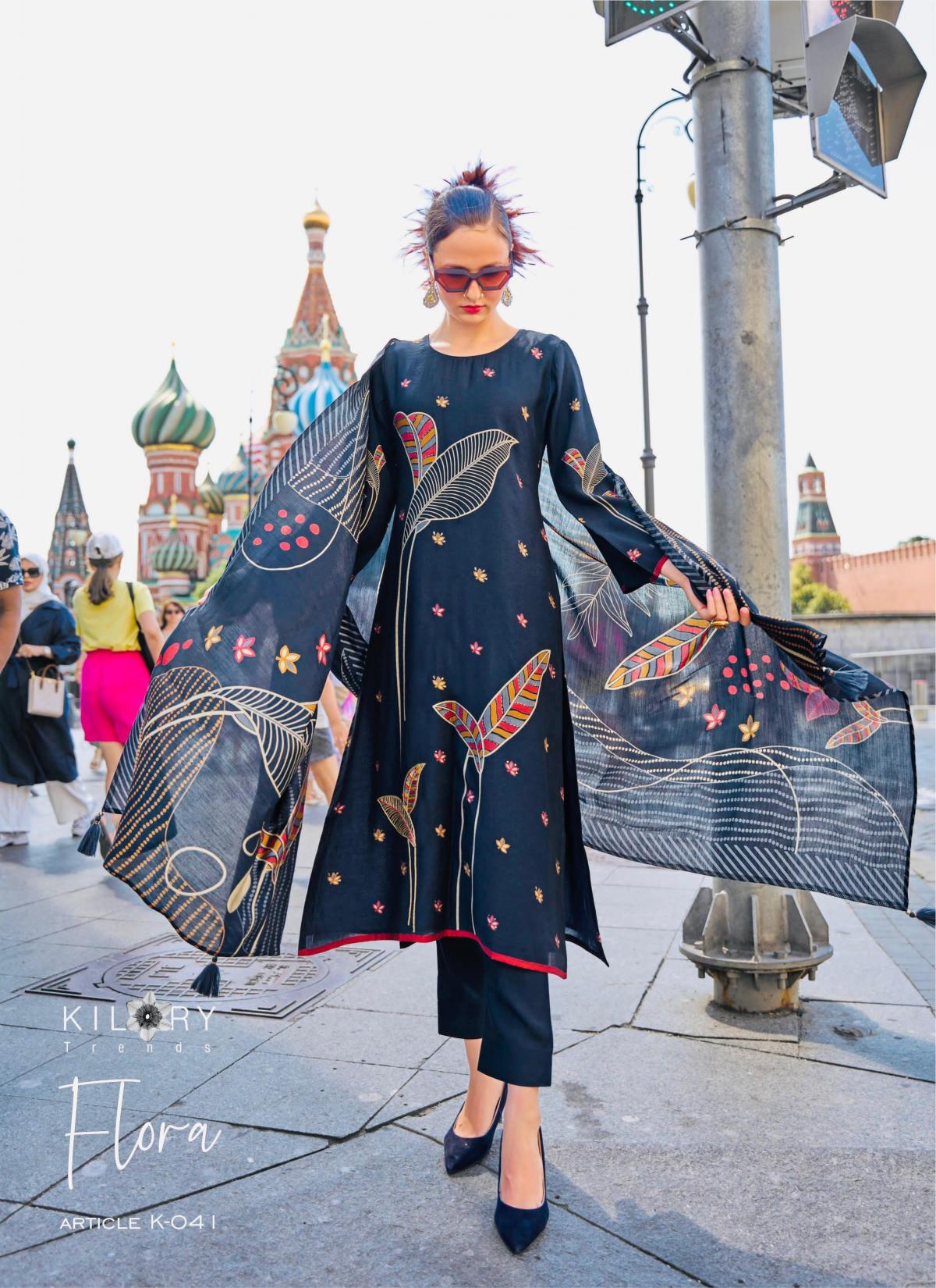 Kilory Flora Digital Printed Salwar Kameez Wholesale Catalog