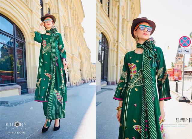 Kilory Flora Digital Printed Salwar Kameez Wholesale Catalog