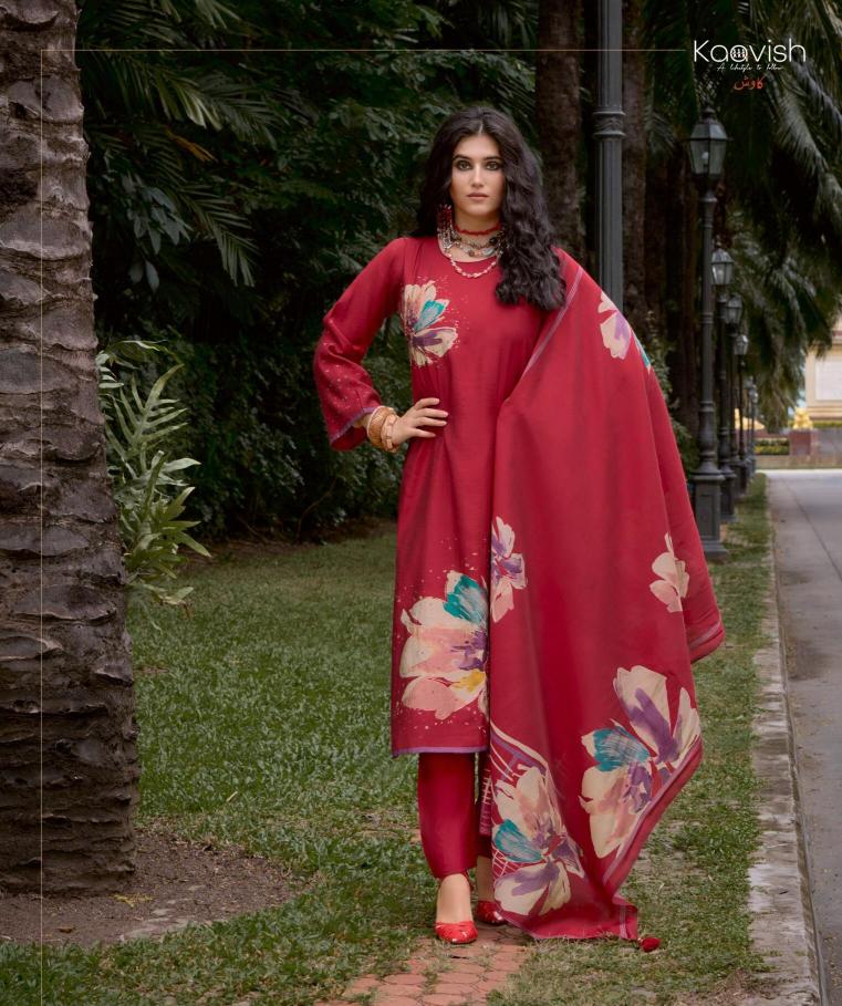 Kilory Sophia Viscose Muslin Digital Printed Dress Material Wholesale Catalog