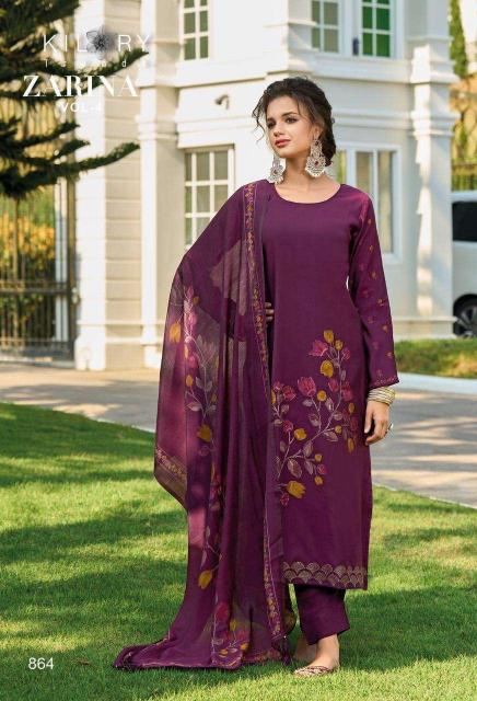 KILORY TRENDZ ZARINA VOL4 salwar kameez Wholesale catalog