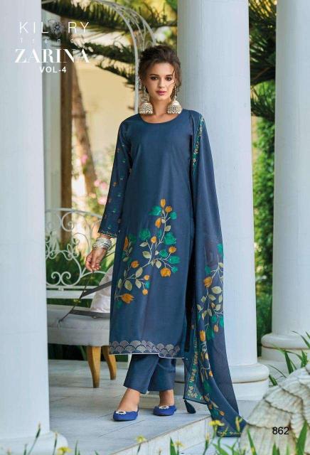 KILORY TRENDZ ZARINA VOL4 salwar kameez Wholesale catalog
