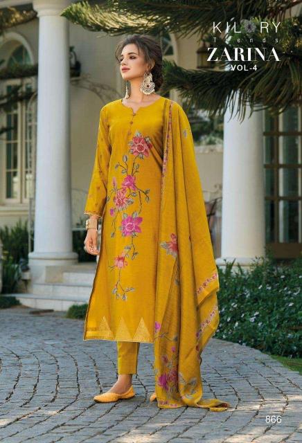 KILORY TRENDZ ZARINA VOL4 salwar kameez Wholesale catalog