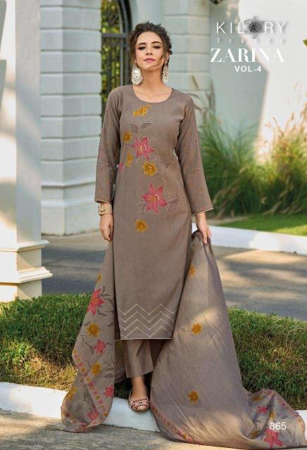 KILORY TRENDZ ZARINA VOL4 salwar kameez Wholesale catalog