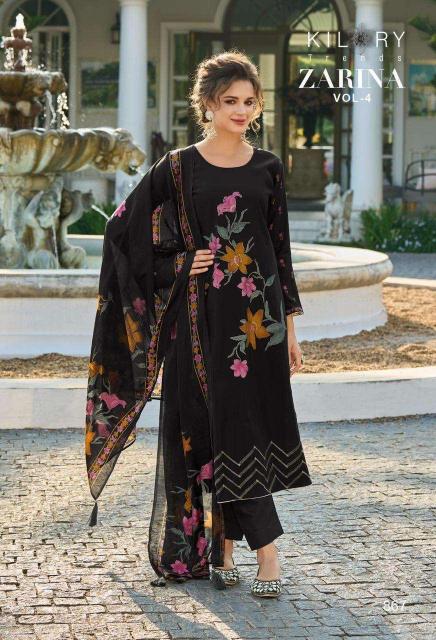 KILORY TRENDZ ZARINA VOL4 salwar kameez Wholesale catalog