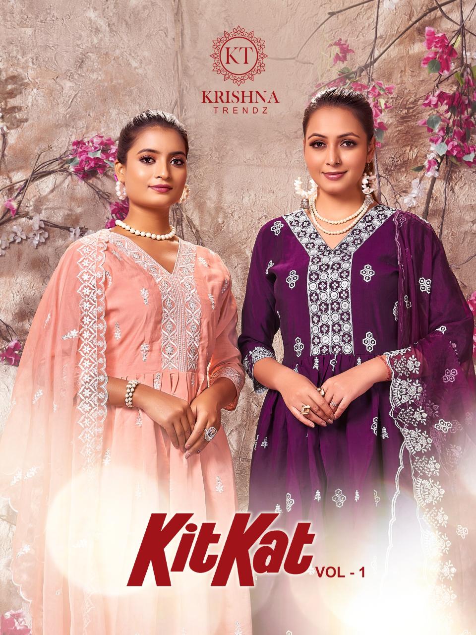 KRISHNA TRENDZ KITKAT VOL 1 Kurti Wholesale catalog