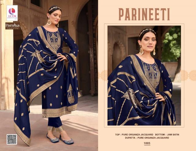 Lctm Leela Parineeti Organza Salwar Kameez Wholesale catalog
