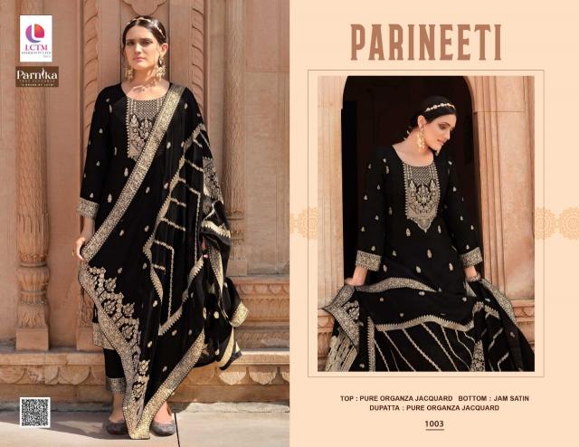Lctm Leela Parineeti Organza Salwar Kameez Wholesale catalog